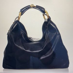 Gucci Horsebit Hobo Leather Tote